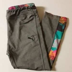 Girls Med Puma leggings